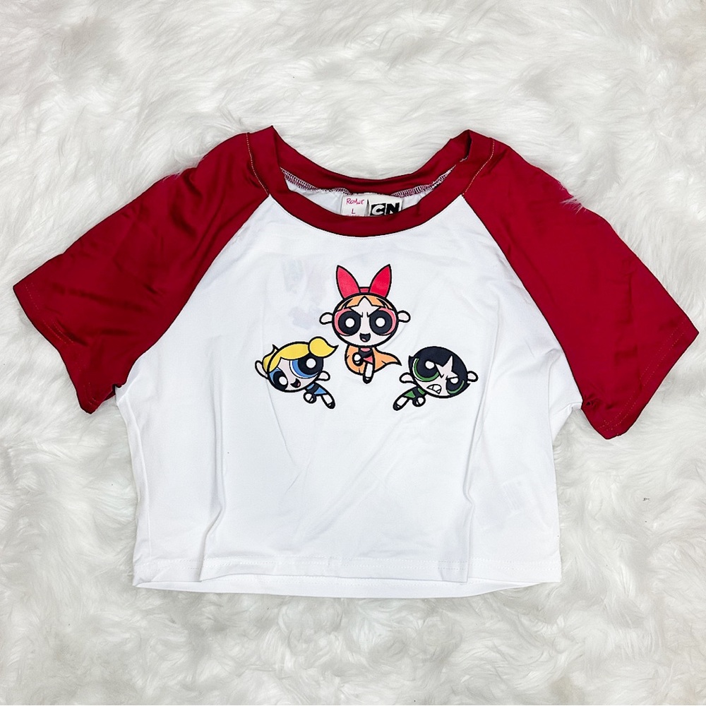romwe x the powerpuff girls t-shirt